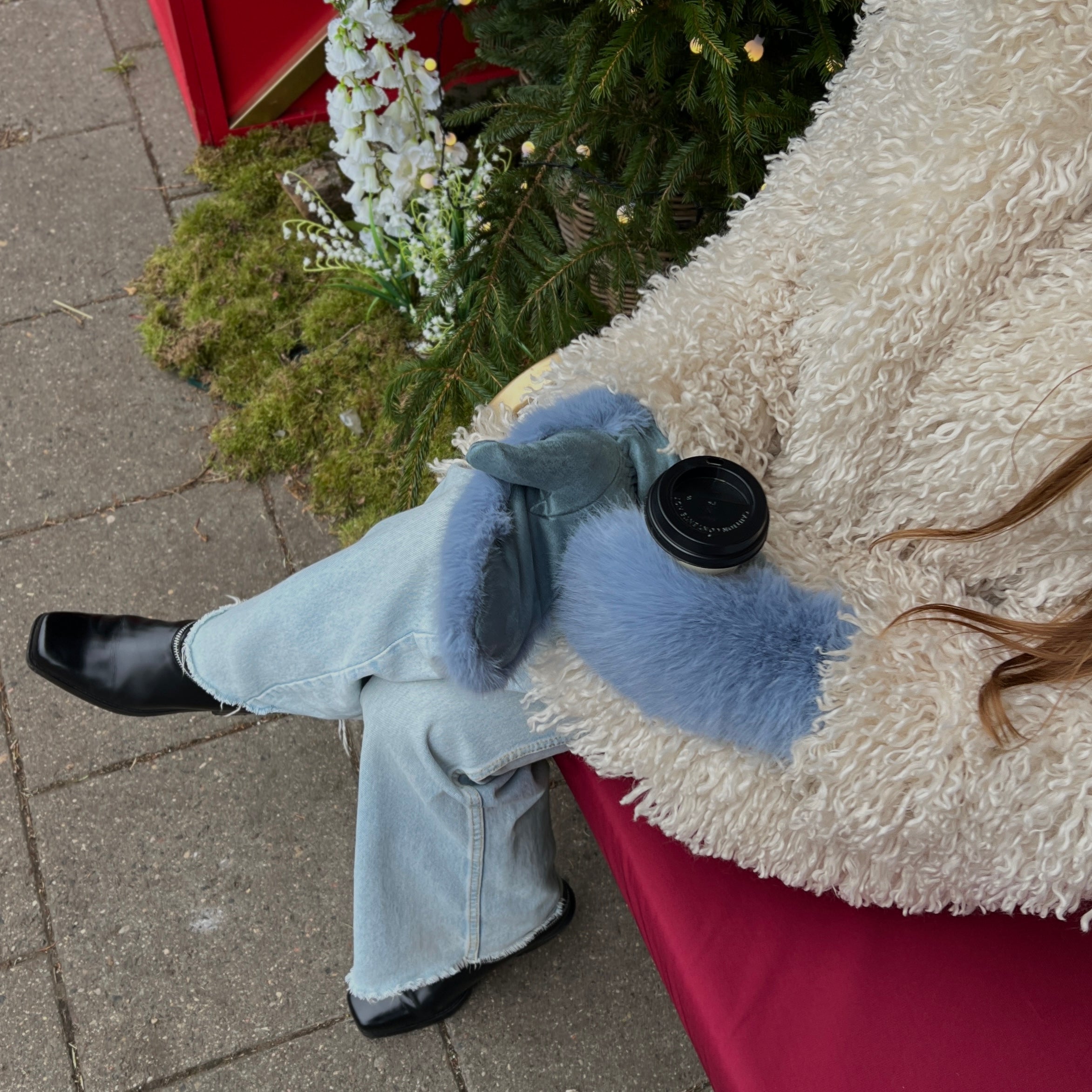 Fäustlinge mit Fell