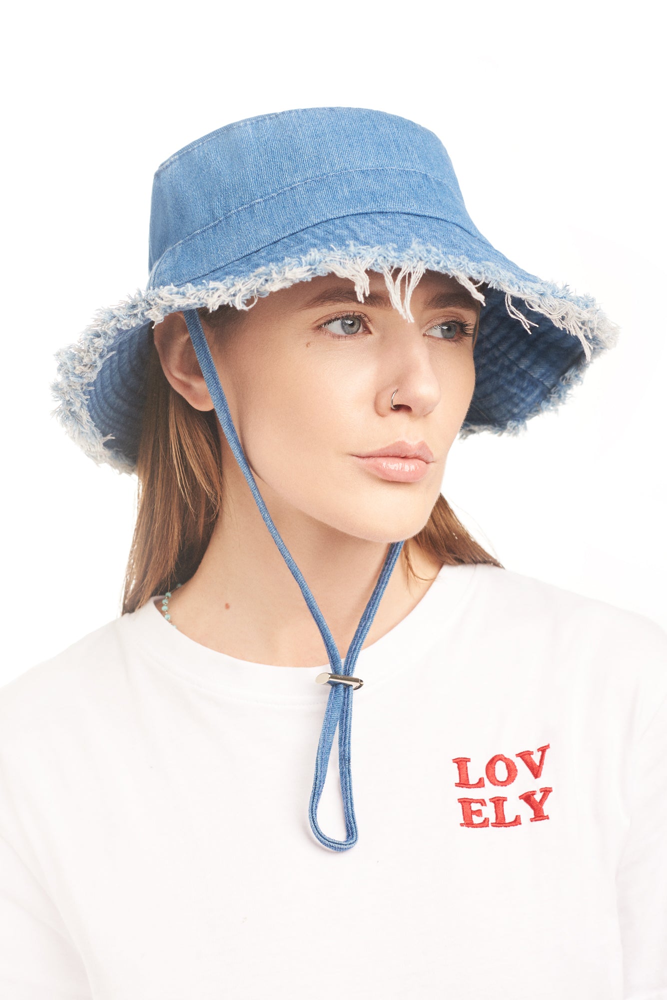 Denim bucket hat — vaizdas 1