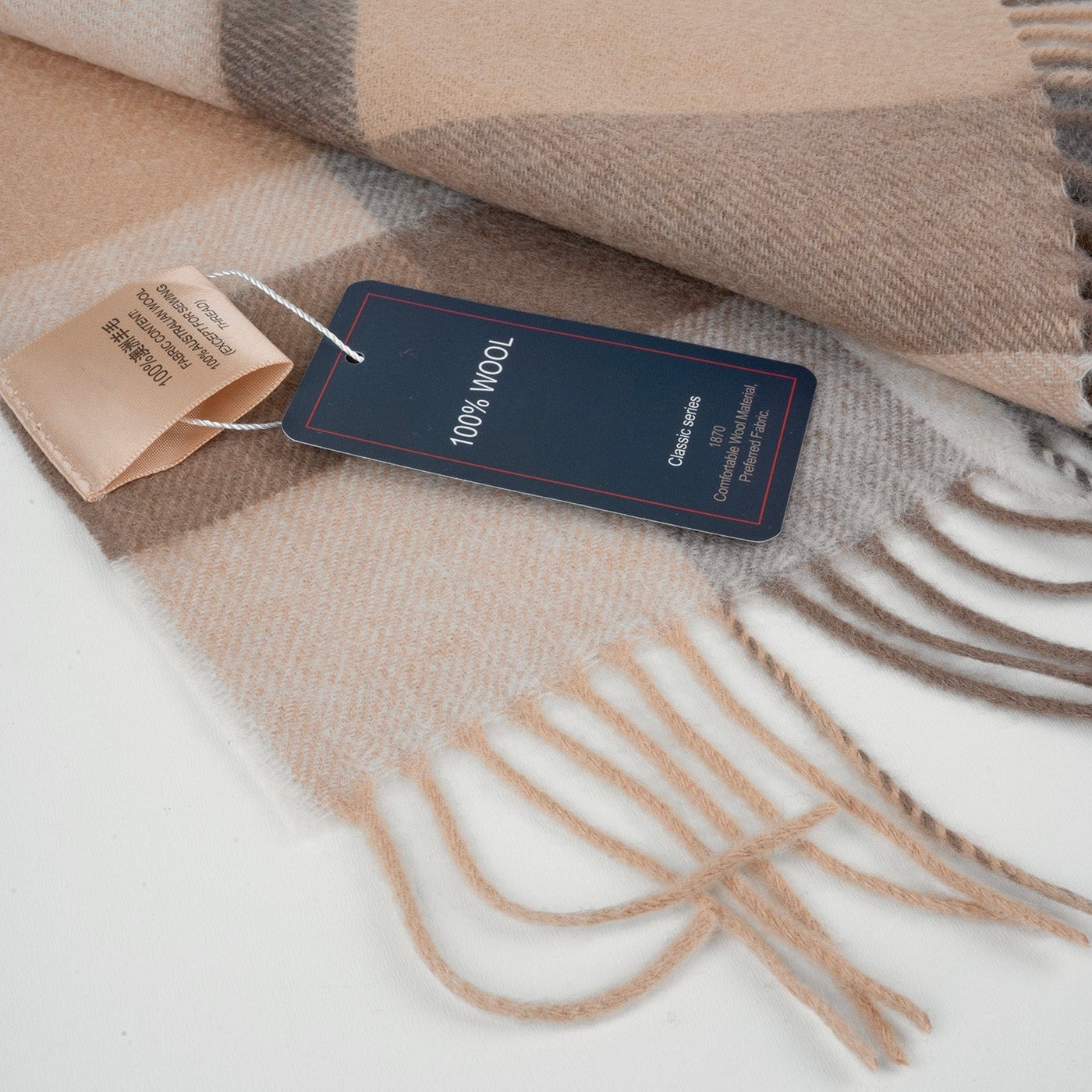 Wool and cashmere scarf — vaizdas 1